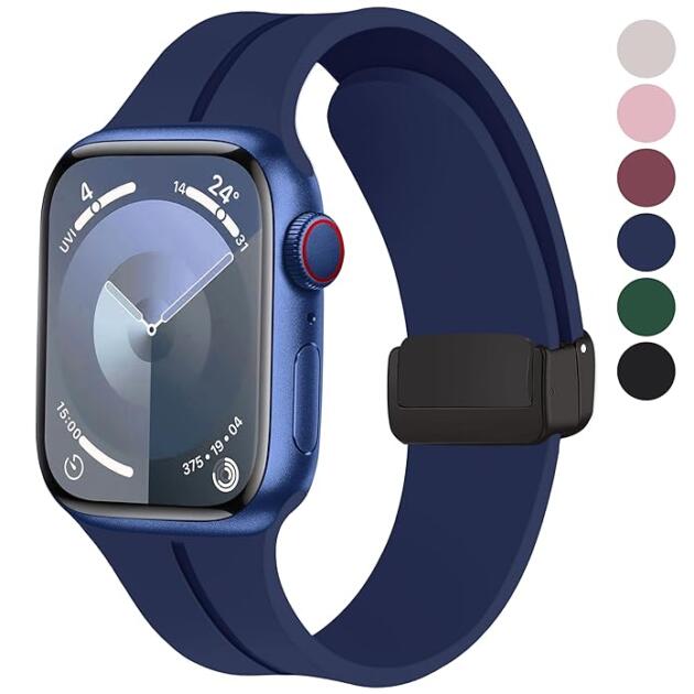 Fullmosa Silicone Magnetic Band Compatible with Apple Watch