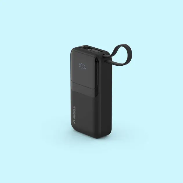 Mito Mini 10000mAh Powerbank with Built-in Type-C Cable and 22.5W Fast Charging